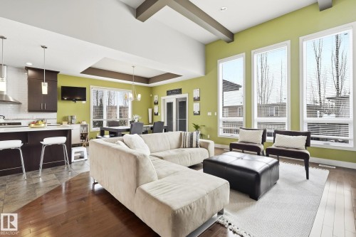 83 Lafleur Drive, St. Albert, AB - Indoor Photo Showing Living Room