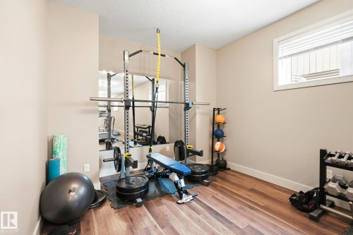 83 Lafleur Drive, St. Albert, AB - Indoor Photo Showing Gym Room