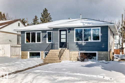View of front of house - 8712 89 Avenue, Edmonton, AB - Outdoor With Facade