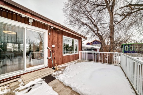 9924 152 Street, Edmonton, AB - Outdoor With Deck Patio Veranda With Exterior