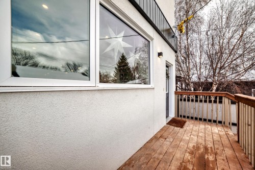 7642 91 Avenue, Edmonton, AB - Outdoor With Deck Patio Veranda With Exterior
