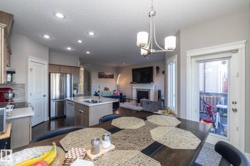 2208 Casey Crescent, Edmonton, AB - Indoor With Fireplace