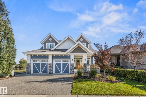 1020 Genesis Lake Boulevard, Stony Plain, AB - Outdoor With Facade