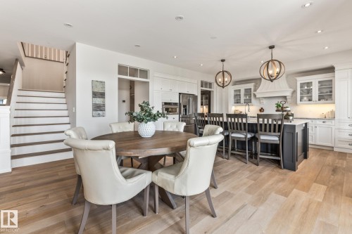1020 Genesis Lake Boulevard, Stony Plain, AB - Indoor Photo Showing Dining Room