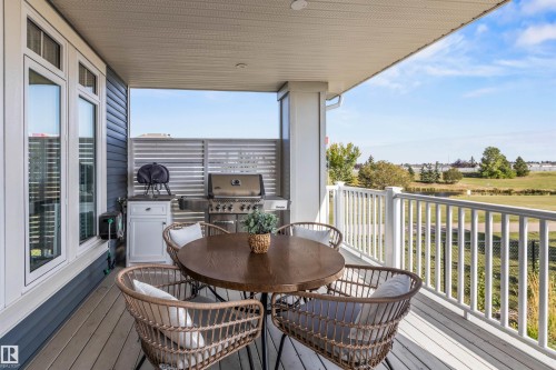 1020 Genesis Lake Boulevard, Stony Plain, AB - Outdoor With Deck Patio Veranda With Exterior