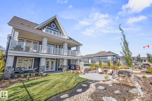 1020 Genesis Lake Boulevard, Stony Plain, AB - Outdoor With Balcony