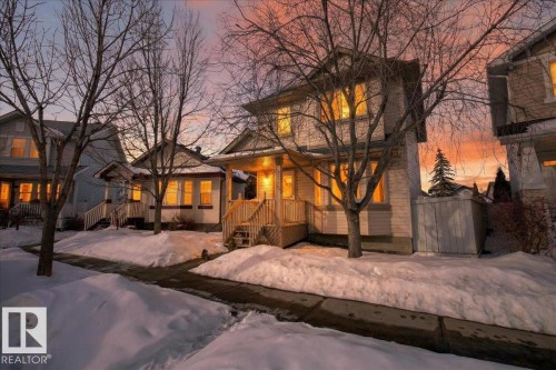 View of front of house with a porch - 4519 Turner Square Square, Edmonton, AB - Outdoor