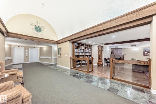 Lobby featuring a barrel ceiling - 118 6220 Fulton Road, Edmonton, AB - Indoor Photo Showing Other Room
