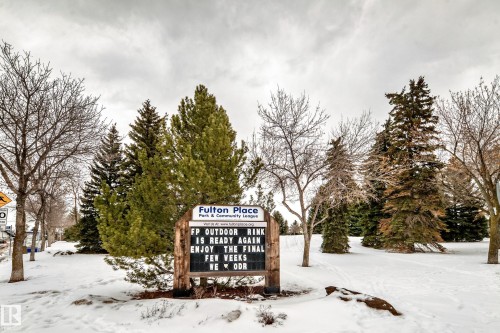 View of community / neighborhood sign - 118 6220 Fulton Road, Edmonton, AB - Outdoor With View