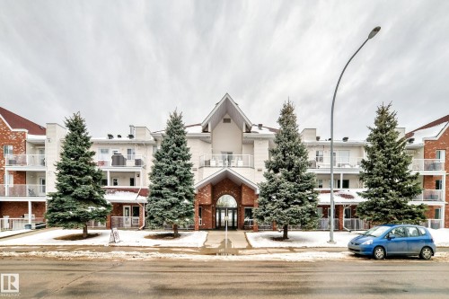 View of apartment building / complex - 118 6220 Fulton Road, Edmonton, AB - Outdoor With Facade