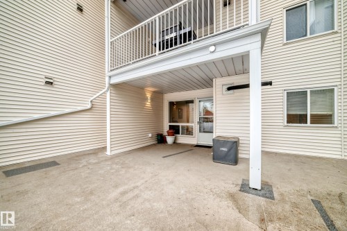 Patio / terrace with a patio area - 118 6220 Fulton Road, Edmonton, AB - Outdoor With Exterior