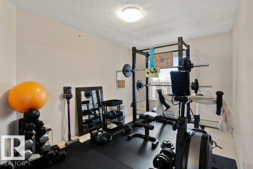 412 9760 174 Street, Edmonton, AB - Indoor Photo Showing Gym Room