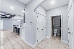 Corridor with recessed lighting - 