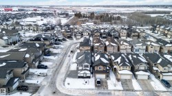 View of snowy aerial view - 