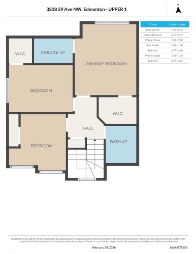 View of property floor plan - 3208 29 Avenue, Edmonton, AB - Other