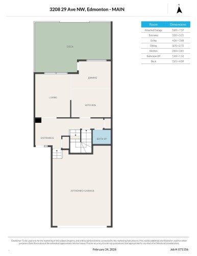 View of floor plan / room layout - 3208 29 Avenue, Edmonton, AB - Other