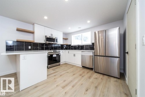 11523 82 Street, Edmonton, AB - Indoor Photo Showing Kitchen
