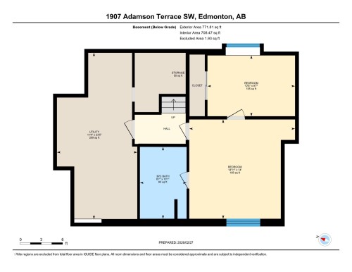 View of property floor plan - 1907 Adamson Terrace, Edmonton, AB - Other