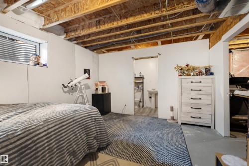 203 Larch Crescent, Leduc, AB - Indoor Photo Showing Basement