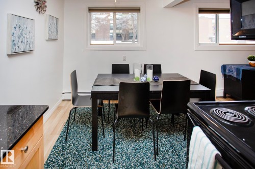 104 9925 83 Avenue, Edmonton, AB - Indoor Photo Showing Dining Room