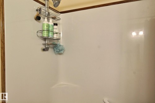 Bathroom view of a bathtub shower - 4520 20A Avenue, Edmonton, AB - Indoor Photo Showing Bathroom