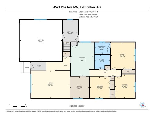View of room layout - 4520 20A Avenue, Edmonton, AB - Other