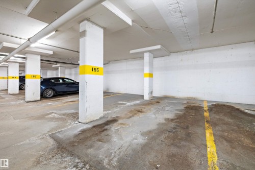 1-208 4245 139 Avenue, Edmonton, AB - Indoor Photo Showing Garage