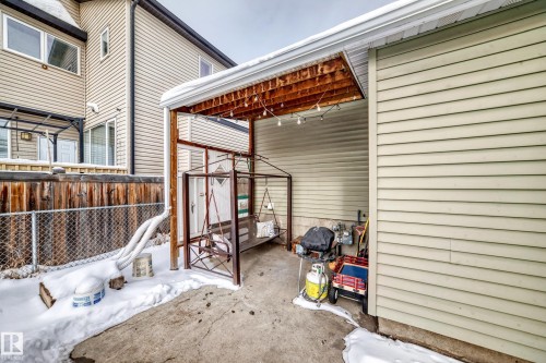 View of patio - 9823 75 Avenue, Edmonton, AB - Outdoor With Exterior