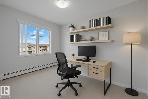 405 812 Welsh Drive, Edmonton, AB - Indoor Photo Showing Office