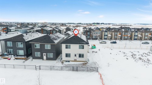 136 Creekside Lane, Leduc, AB - Outdoor With Facade