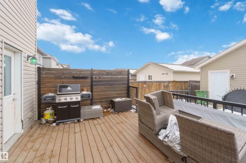 109 Santana Crescent, Fort Saskatchewan, AB - Outdoor With Deck Patio Veranda With Exterior