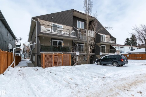 103 10731 84 Avenue, Edmonton, AB - Outdoor With Deck Patio Veranda