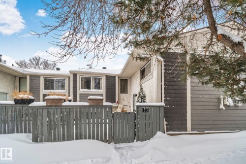 View of snowy exterior - 313 Willow Court, Edmonton, AB - Outdoor