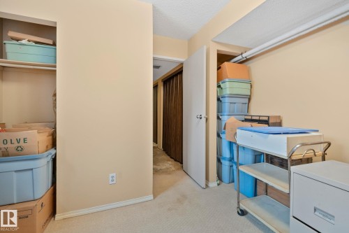 View of storage room - 313 Willow Court, Edmonton, AB - Indoor Photo Showing Laundry Room