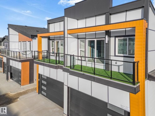 View of front of home - 15415 20 Street, Edmonton, AB - Outdoor With Exterior