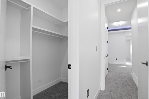 Walk in closet featuring carpet - 15415 20 Street, Edmonton, AB - Indoor