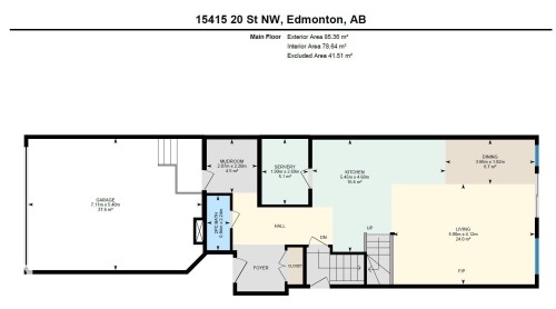 View of property floor plan - 15415 20 Street, Edmonton, AB - Other