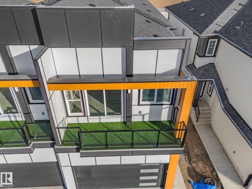 Bird's eye view - 15415 20 Street, Edmonton, AB -  With Exterior
