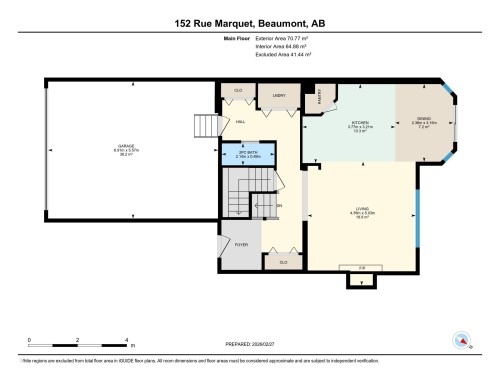 View of property floor plan - 152 Rue Marquet, Beaumont, AB - Other