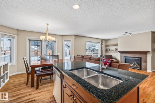 33 Newgate Way, St. Albert, AB - Indoor With Fireplace