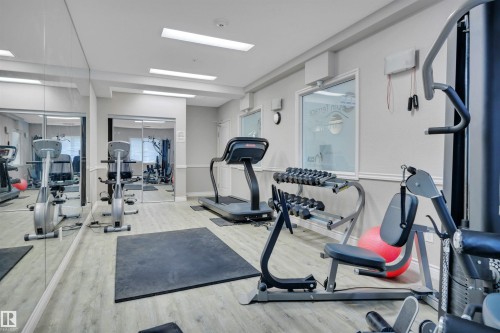 413 1204 156 Street, Edmonton, AB - Indoor Photo Showing Gym Room