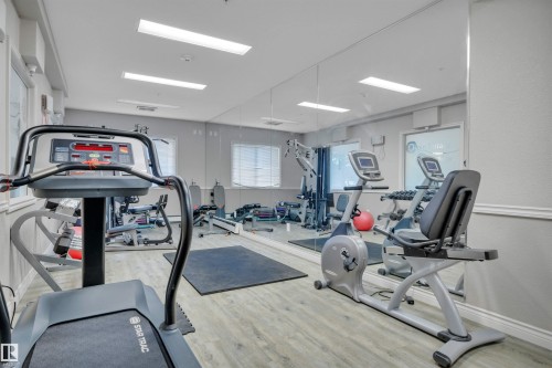 413 1204 156 Street, Edmonton, AB - Indoor Photo Showing Gym Room