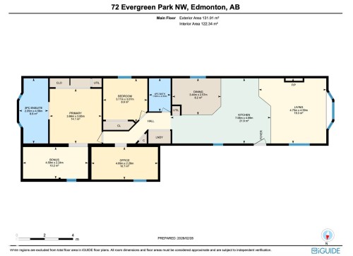 View of home floor plan - 72 Evergreen Park, Edmonton, AB - Other