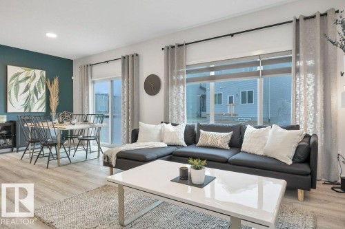 104 Bluff Cove, Leduc, AB - Indoor Photo Showing Living Room