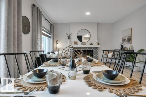 104 Bluff Cove, Leduc, AB - Indoor Photo Showing Dining Room