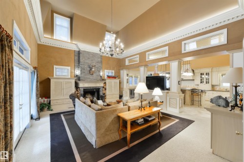 108 Westbrook Drive, Edmonton, AB - Indoor With Fireplace