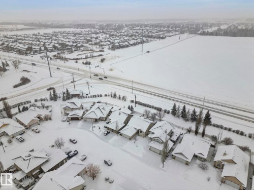 Aerial perspective of suburban area - 103 Adams Close, Red Deer, AB - Outdoor With View