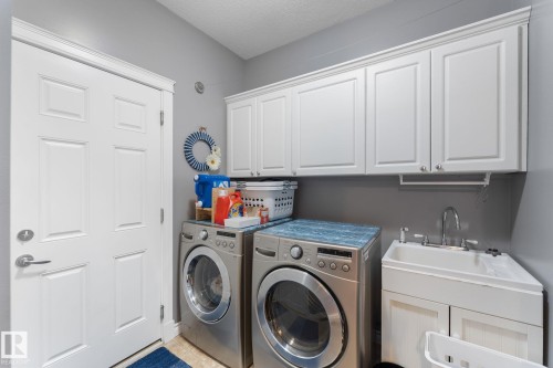 61 Wedgewood Crescent, Fort Saskatchewan, AB - Indoor Photo Showing Laundry Room