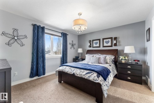61 Wedgewood Crescent, Fort Saskatchewan, AB - Indoor Photo Showing Bedroom