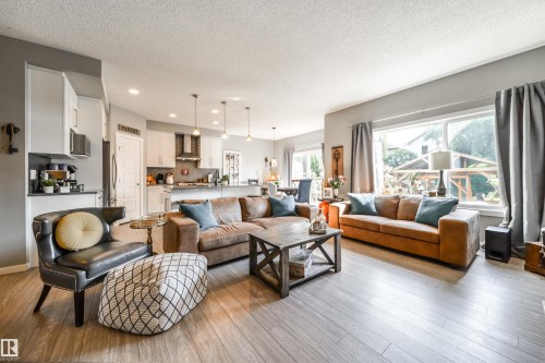 17107 81 Street, Edmonton, AB - Indoor Photo Showing Living Room